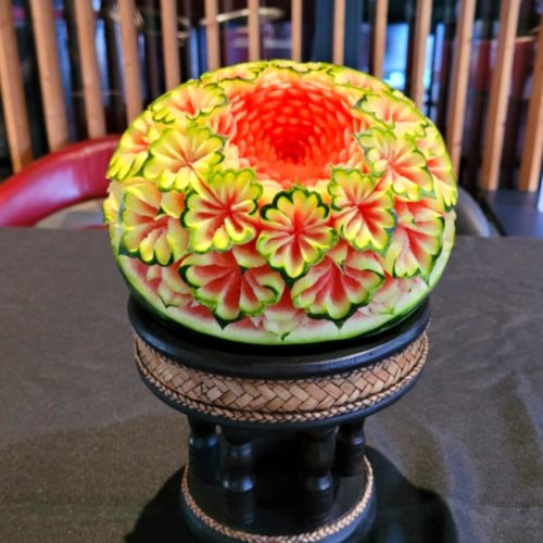 10 Sculptures sur fruits