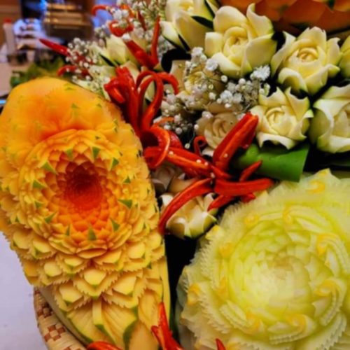 14 Sculptures sur fruits