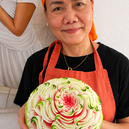 18 Sculptures sur fruits