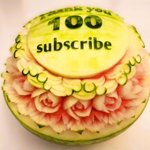 2 Sculptures sur fruits