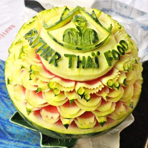 8 Sculptures sur fruits